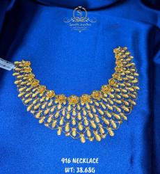 Exquisite Dubai Gold Necklace