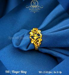 22 Karat Yellow Gold Finger Ring